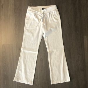 BNWOT Women’s White Linen Pants